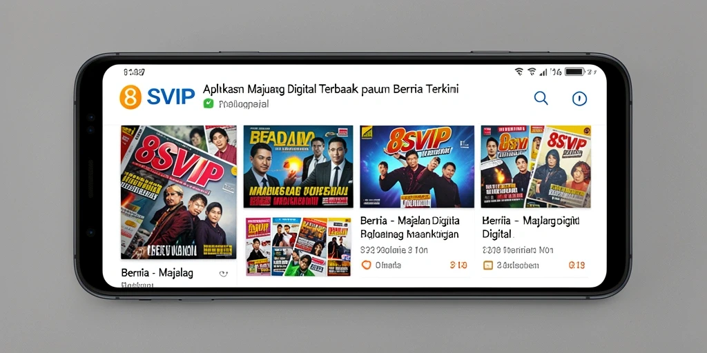 Antarmuka aplikasi 8SVIP yang menarik dan fungsional.