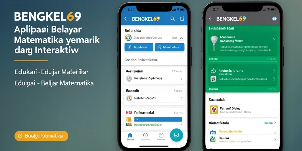 Screenshot antarmuka BENGKEL69 yang menampilkan kuis interaktif.