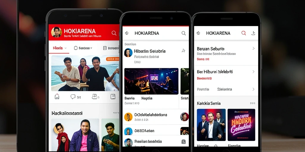 Tampilan antarmuka HOKIARENA yang menarik dan informatif.