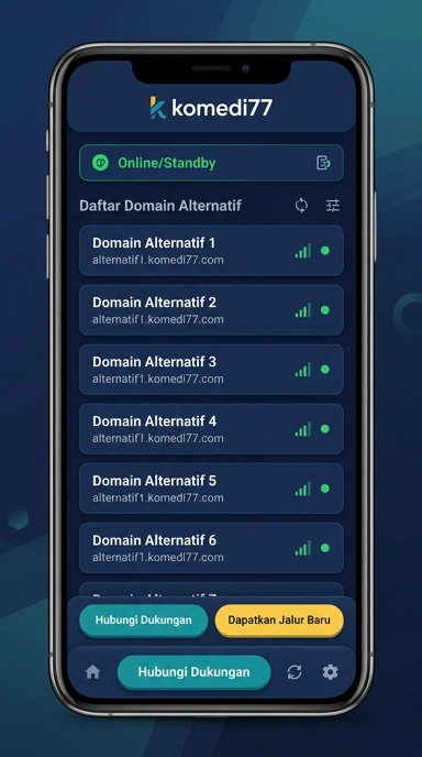 Link Alternatif Komedi77 untuk Pengguna Android